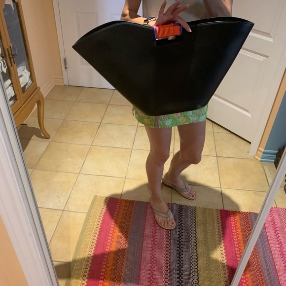 Little Liffner no handle tulip tote bag - Picture 3 of 7